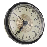 Clock Movement Quartz Clock Insert 70mm Arabic Roman Numeral Display Plastic Metal Precision Accurate Timekeeping 1