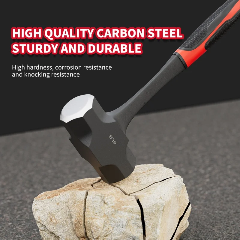Industrial-grade Strong One-piece Molded Hammer Professional-grade Non-slip Handle Made of High-carbon Steel manual tools