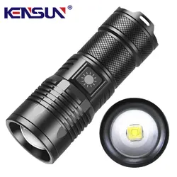 High Lumen USB Rechargeable Super Bright Handheld Flashlights for Emergency Camping IP67 Waterproof Zoomable