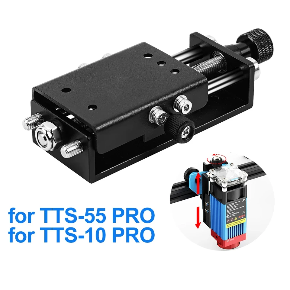 Staffa Per Asse Z In Acciaio Inox Per CNC TTS‑10 PRO E TTS‑55 PRO – Modulo Di Sollevamento Per Incisore - 3