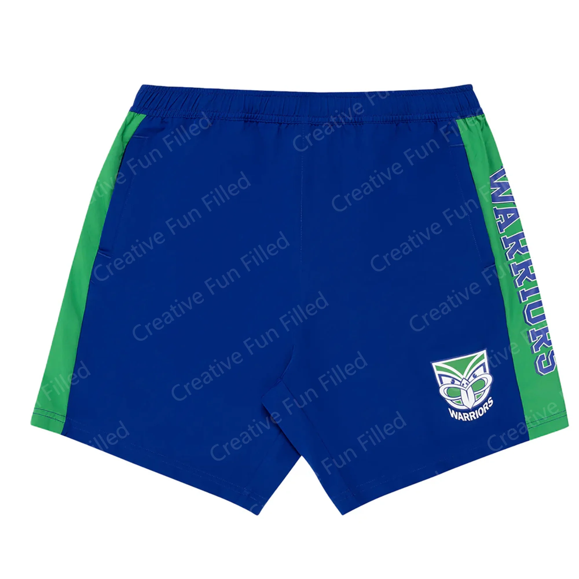 Australia Summer NRL Warriors Dynasty Basketball Shorts Oversized Cartoon Kids/Adults Shorts Jersey kids shorts basketball shorts mens sports shorts