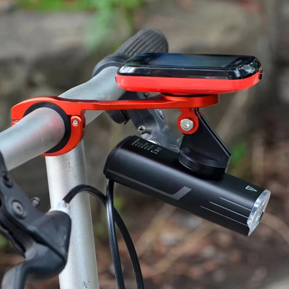 Mountain Bike Computer Mount for Garmin Light Bracket Adapter Fixing Base for Gopro Connecting Seat Bicycle Accessories