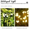 6/8/10 LED Solar Garden Light Powered Firefly Light Outdoor Waterproof Garden Decorative Landscape Light Fireworks Lawn Light 5
