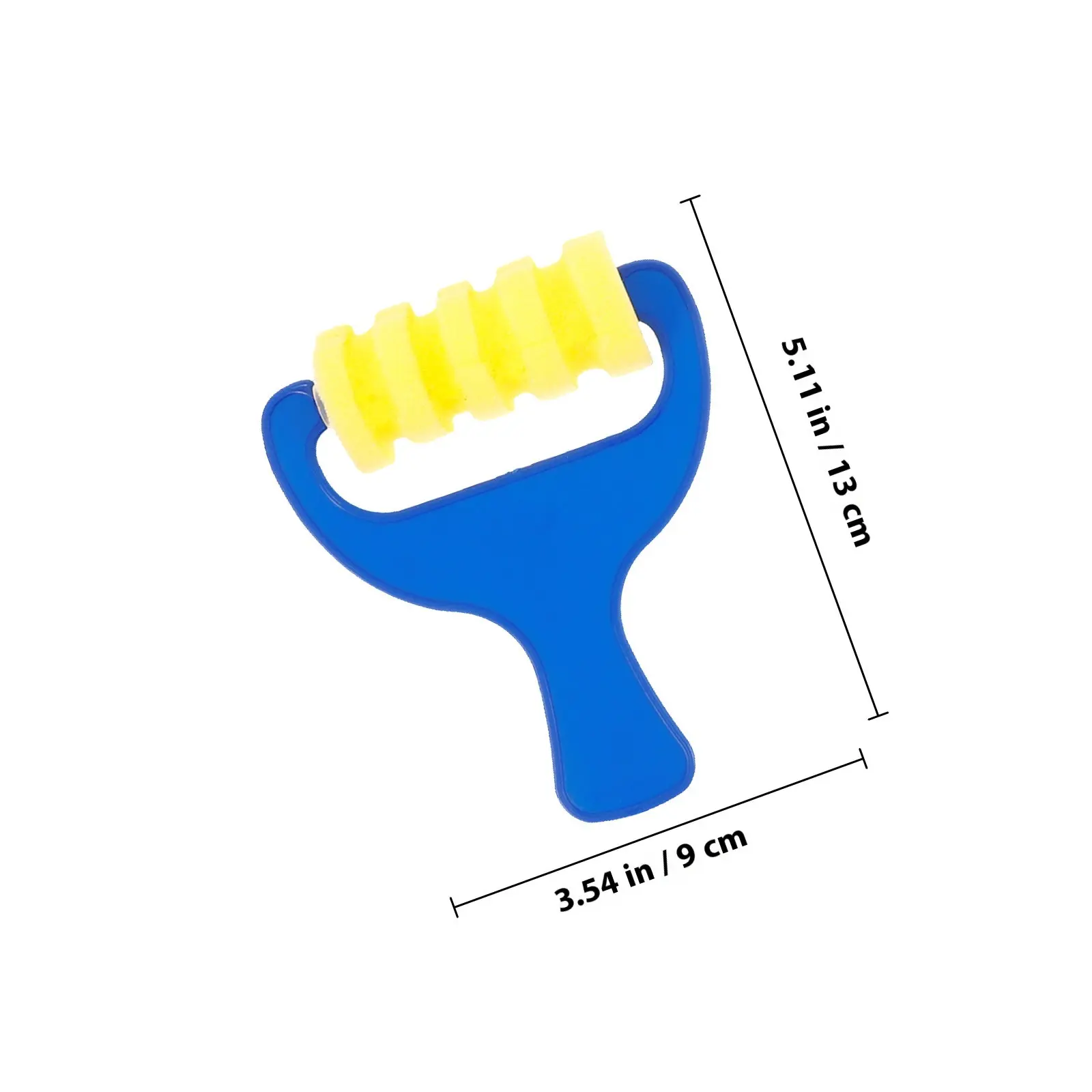 8Pcs 스폰지 브러쉬 롤러 세트 어린이를위한 소형 휴대용 스폰지 페인트 브러쉬 그림 낙서 예술 공예 활동 핸들