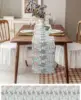 Cartoon Animal Cat Linen Table Runner Dresser Scarf Table Decor Farmhouse Kitchen  Dining Table Runner Holiday Party Decor 3
