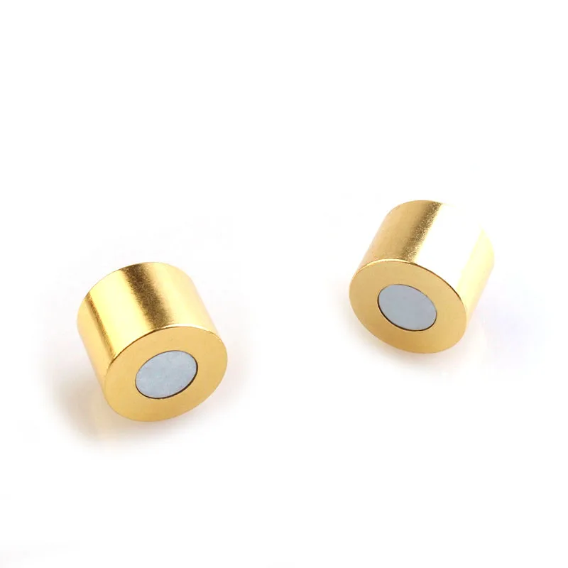 자석 걸쇠 3 4 6 7 8 10 12 14 15mm 가죽 코드 팔찌 목걸이 커넥터 엔드 캡, DIY 쥬얼리 제작 액세서리, 5 세트