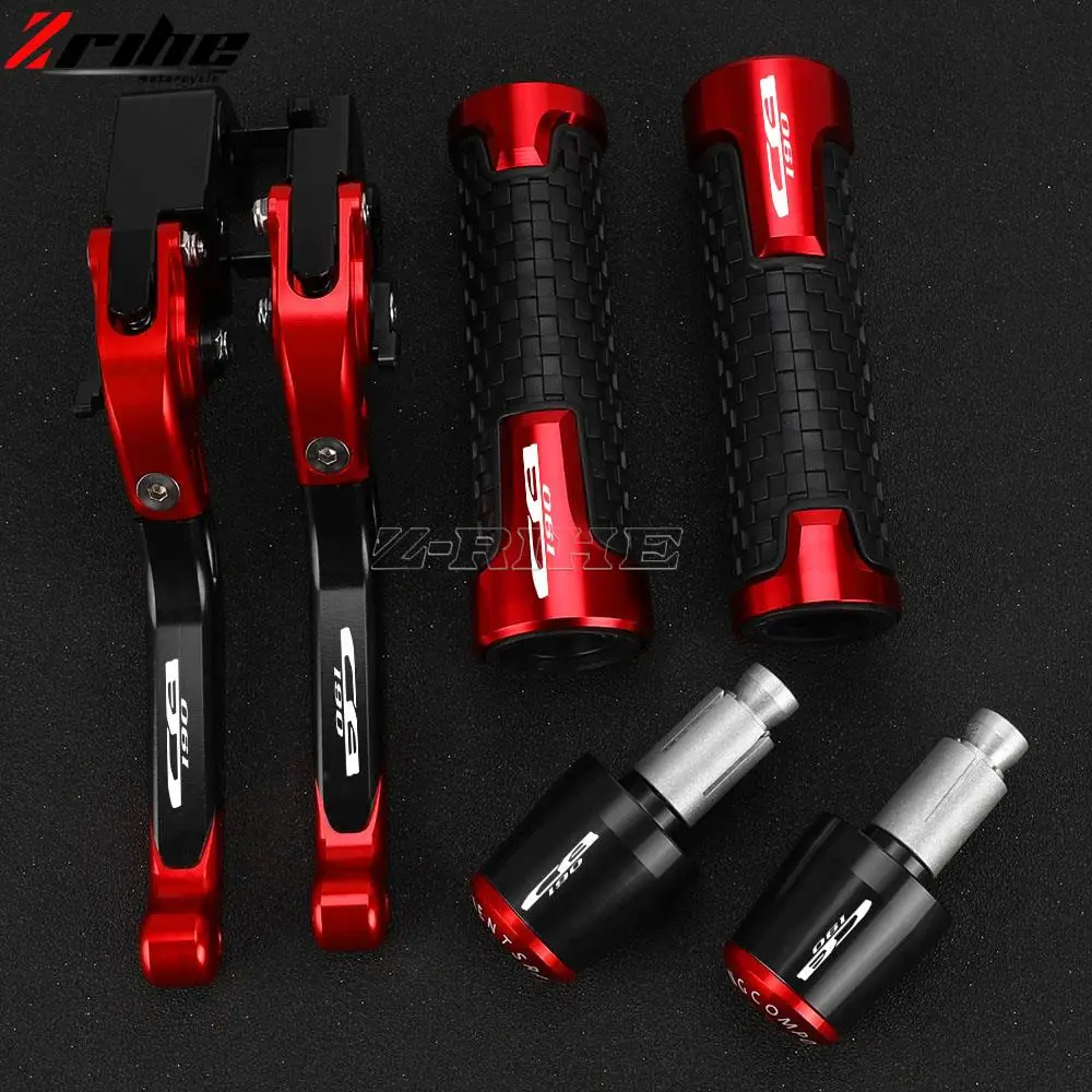 

For HONDA CB190 CB190R 2015-2018 CB 190R CB190 R CB-190 2016 2017 Motorcycle Adjustable Brake Clutch Lever Handle Bar Grips End