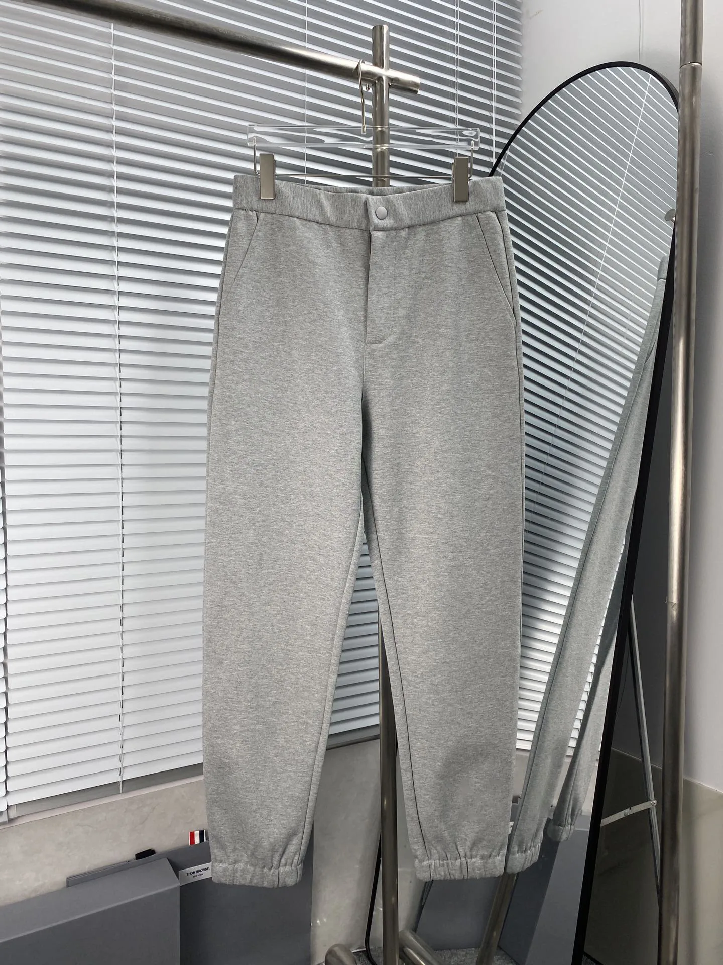 

TB THOM Men's Pants 23ss New In Korean Fashion Streetwear Trousers Classic Pure Cotton Solid Color Trousers Casual Outdoor Pants