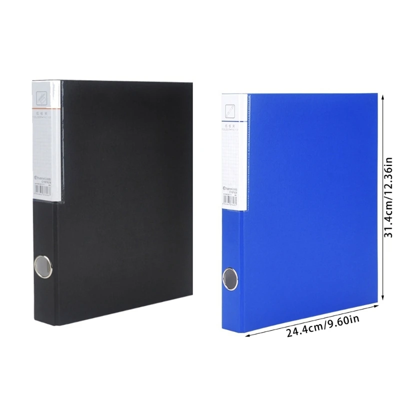 2 홀 3 홀 바인더 12x9.6inch hold 220 시트 프리젠 테이션 폴더 방수 파일 주최자 사무실 학교 D2RC