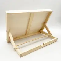 Foldable Tabletop Easel Adjustable Portable Wood Drawing Easel Lightweight Art Supply Sketching Painting Board Students Artist 5