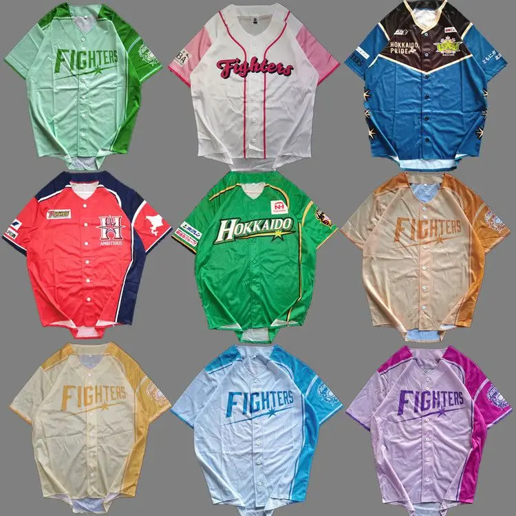 속건성 통기성 스포츠 반팔 가디건, 루즈한 야구 유니폼, 힙합 저지, 여름 2024 신상