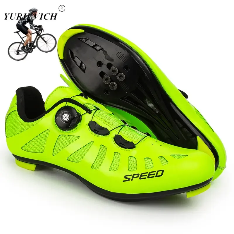 Cycling Shoes Mtb Road Bike Boots Cleats Shoe Non-slip Men Mountain Bicycle Flat Sneakers SPD Racing Speed Cycling Footwear
