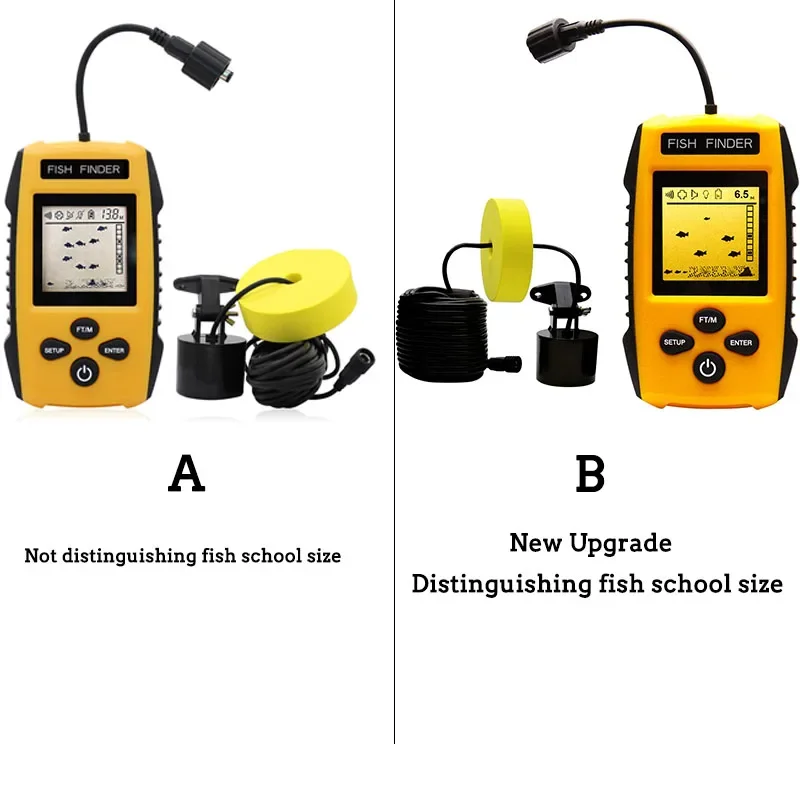 New Upgrade Handheld Fish Depth Finder Ice Kayak Shore Boat Fishing Fish Detector Device Sonar Sensor Transducer and LCD Display - AliExpress 18 New Upgrade Handheld Fish Depth Finder Ice Kayak Shore Boat Fishing Fish Detector Device Sonar Sensor Transducer and LCD Display - AliExpress 18