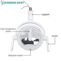 Lampe LED à Réflexion Dentaire Halogène, Lumière Orale pour Chaise de Dentiste, Projecteur Infrarouge Inductif, Équipement de Dentiste AC 12-24V 2