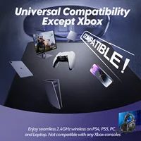 NUBWO G06 Dual Wireless Gaming Headphones 2.4GHz Bluetooth 5.3 Headsets Gamer with Microphone for PS5, PS4, PC, Mobile, Switch - Image 6