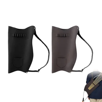 Porta Arco da Tiro con Frecce con Scomparti per Frecce, Fodero Posteriore per Frecce, Portafrecce, Tracolla Regolabile, Accessori per Caccia e Tiro