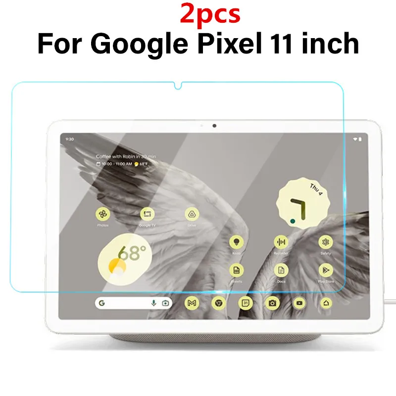 

2pcs For Google PIxel Tablet 11 Inch 2023 Tempered Glass Screen Protector GTU8P Tablet Proof Protective Film