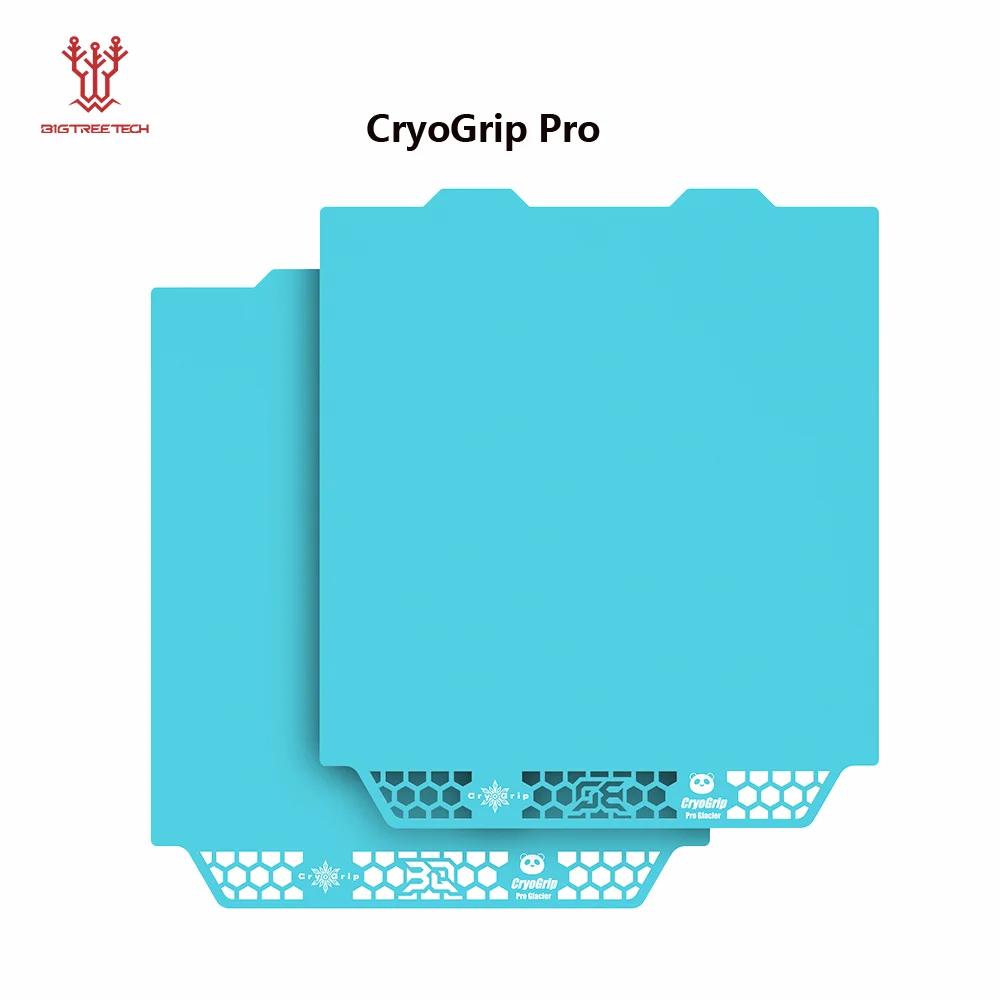 BIQU Panda Bauplatte CryoGrip Pro Federstahl doppelseitig für BambuLab P1P P1S P2S A1 X1 H2D 3D-Drucker Adventurer 5M
