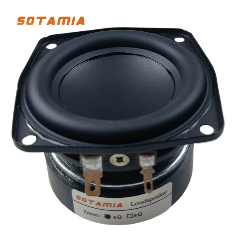 3 Inch Subwoofer Speaker Audio 4 Ohm 35W Supper Bass Woofer DIY Sound Music Bluetooth Speaker Bookshelf Loudspeaker 1Pcs SOTAMIA