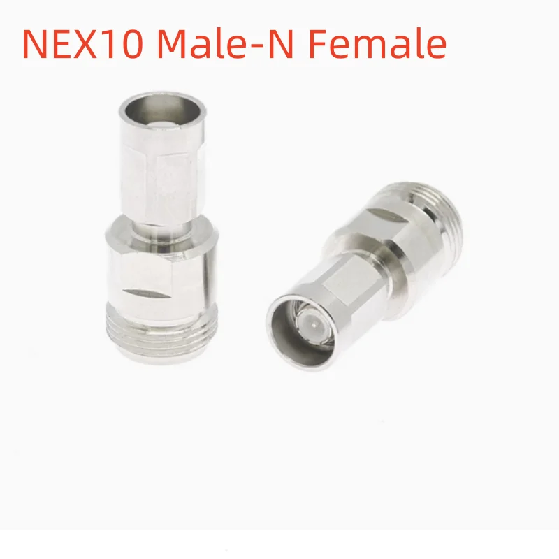 1PC Adapter NEX10 to N Female Male Jack plug low pim test RF Converter DC-6GHz