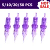 5/10/20/50PCS Professional Needles Tattoo Cartridges Round Liner 0.3MM Permanent Makeup Eyebrow Liner Disposable Tattoo Needles 1