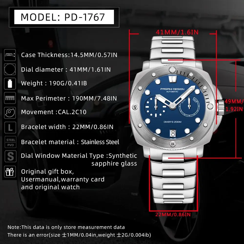 Men's Watch Stainless Steel