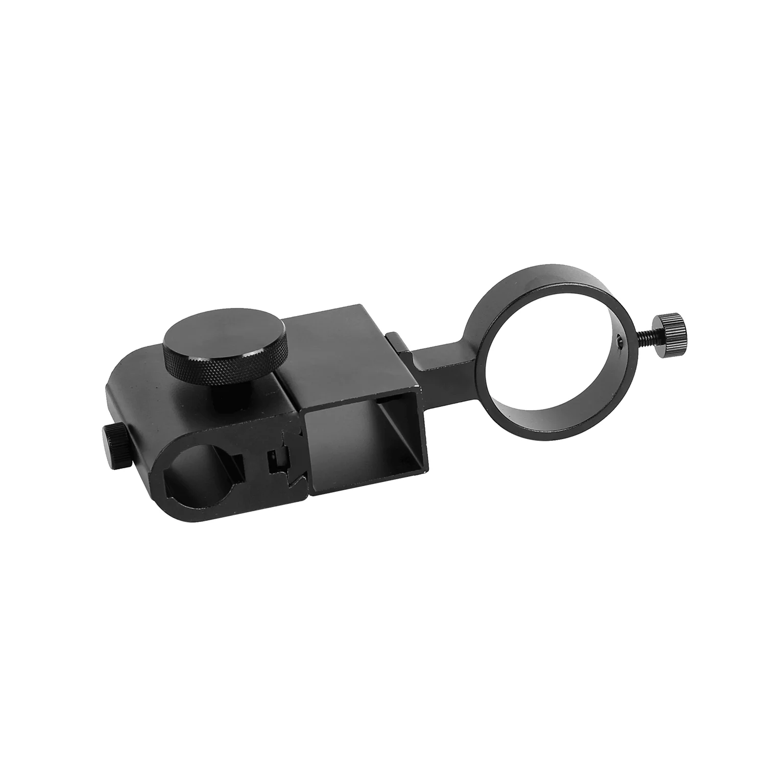 Aluminum Alloy Mircoscope Base Adjustable Focusing Bracket Focusing Holder Table Stand 42mm 50mm For Zoom Lens Microscope Camera 6
