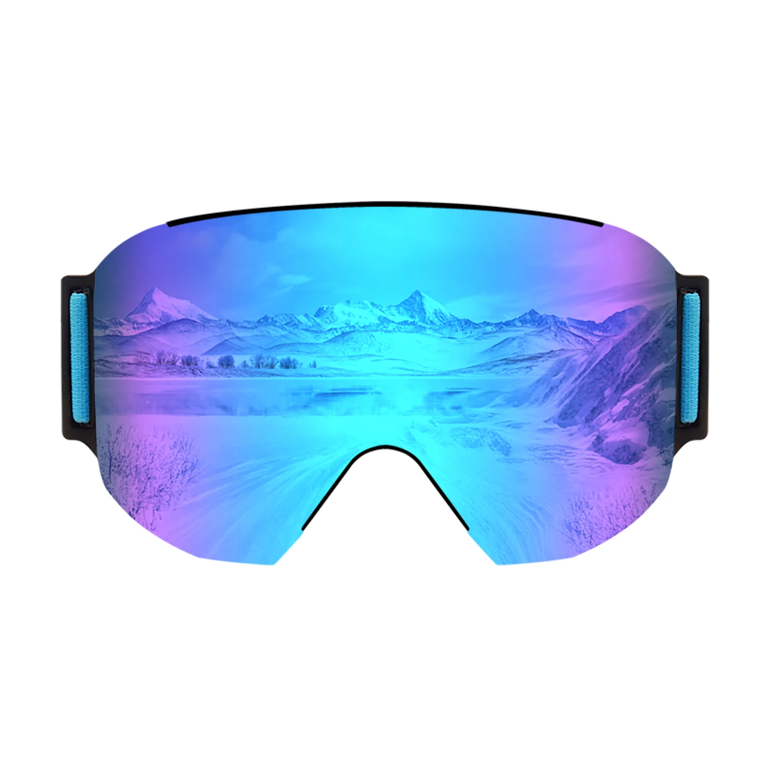 

Лыжные очки с защитой UV400, противотуманные магнитные Сменные линзы, очки для катания на лыжах, сноуборде, очки для снега для мужчин и женщин