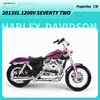 Maisto 1:18 Harley-Davidson Series Classic Simulation Alloy Motorcycle Model Toy Car Collecting 1