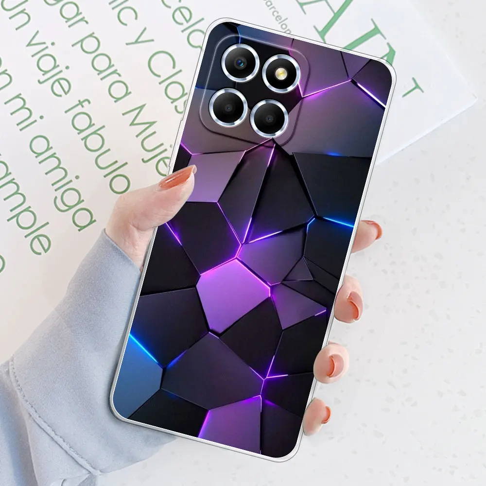 Clear Soft Silicone Phone Case Cover for Honor X8b - Durable Protective Coque