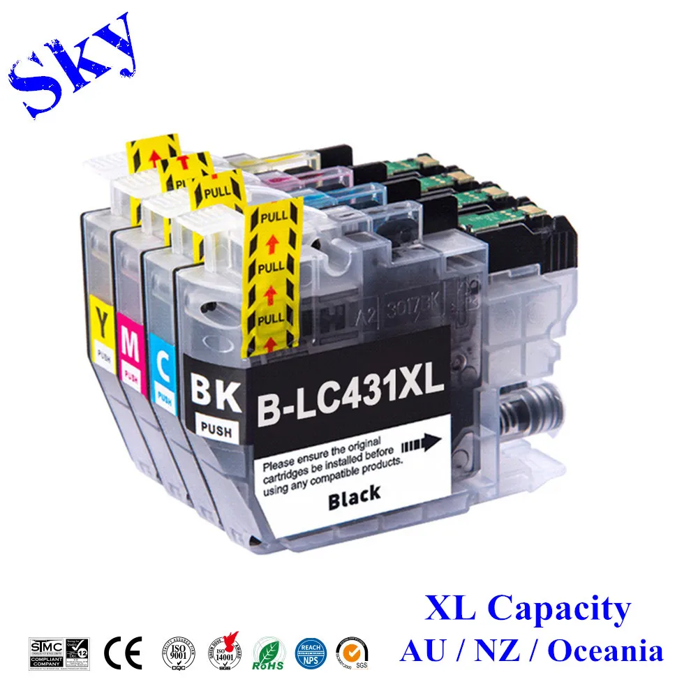 

Совместимые чернильные картриджи LC431XL LC 431XL для Brother DCP-J1050DW MFC-J1010DW 【AU / NZ / Oceania Market】