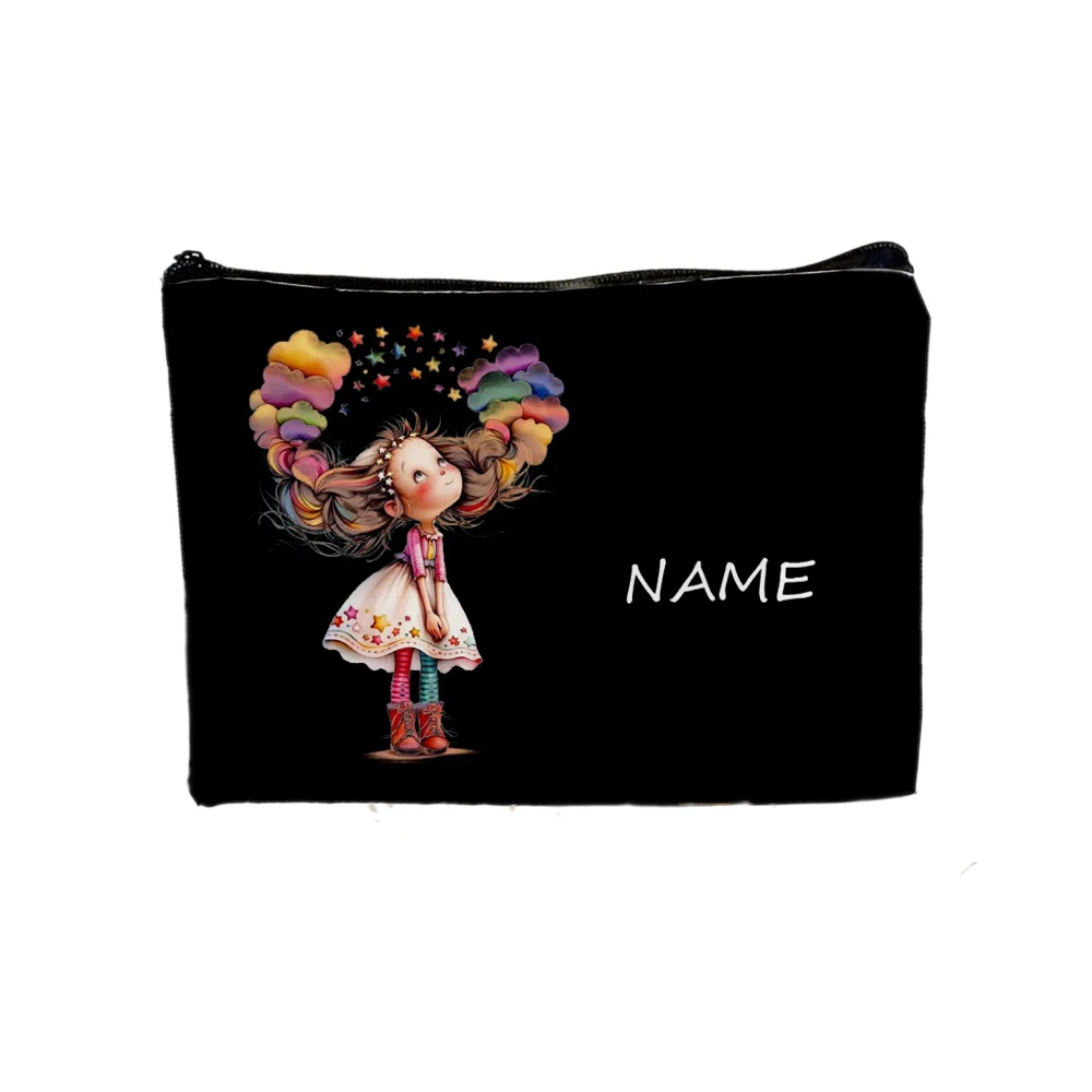 Benutzerdefinierte Name Handtasche Make-up Tasche Kombination Reißverschluss Multifunktionale Lagerung Große Kapazität Shopping Umhängetaschen Kosmetiktasche – Detail 18