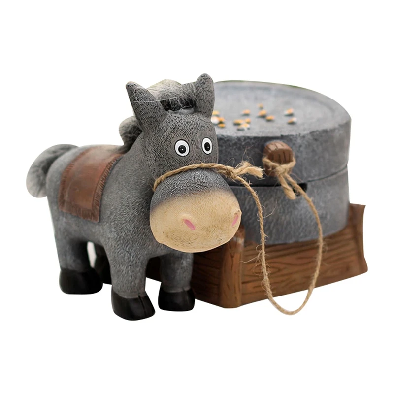 

Creative Ashtray, Personality Trend, Donkey Pull Grinding Resin Ashtray, Gift For Father And Boyfriend