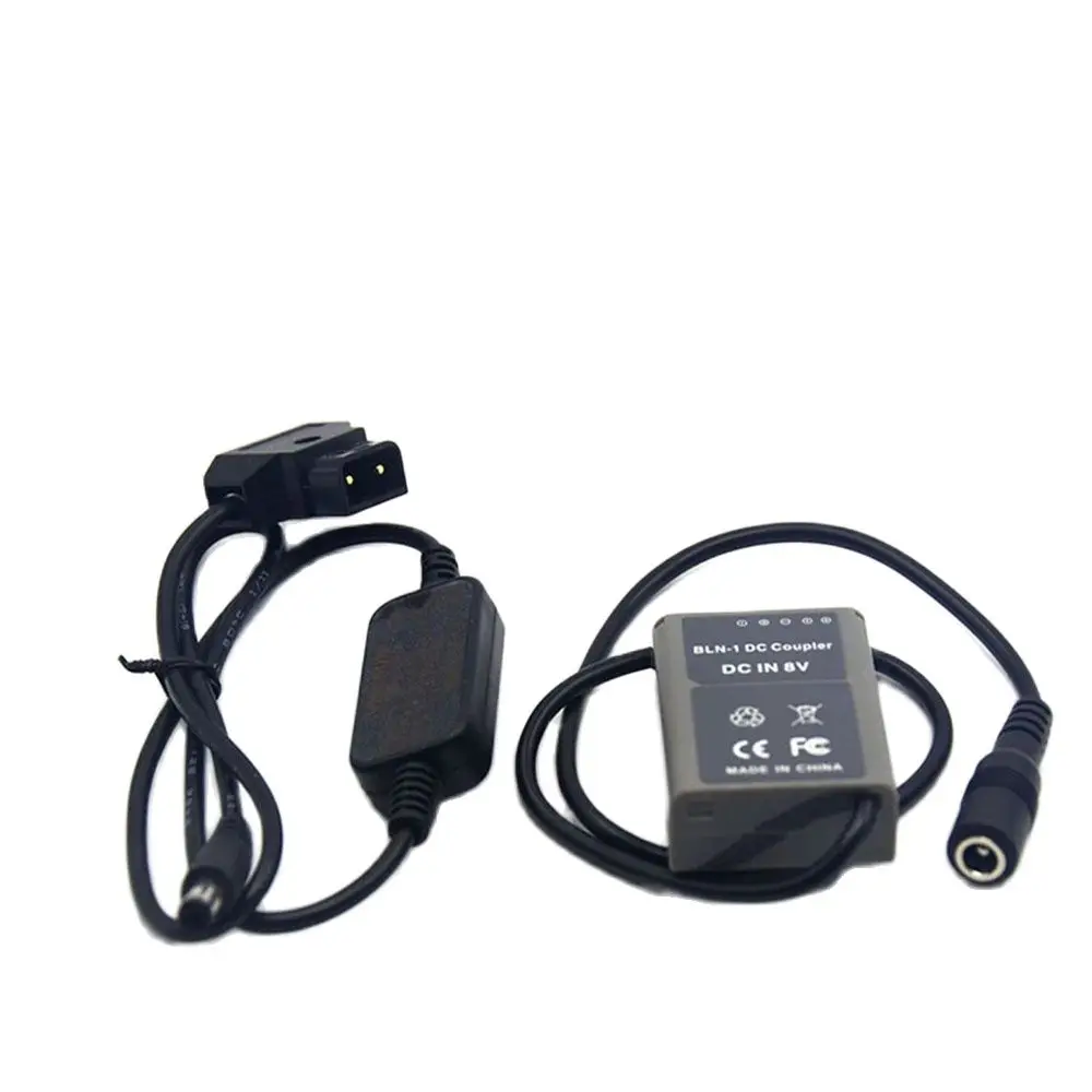 

D-TAP Power Cable Dummy Battery BLN-1 PS-BLN1 DC Coupler Fit Digital Camera for Olympus OM-D E-M5 II 2 E-M1 PEN E-P5