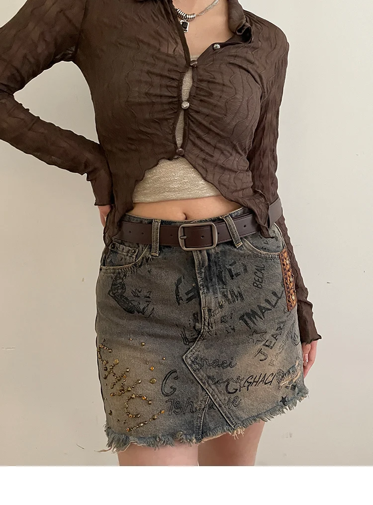 Womens Decorative Wide Belt - Versatile Black Jeans Belt for Summer 2024