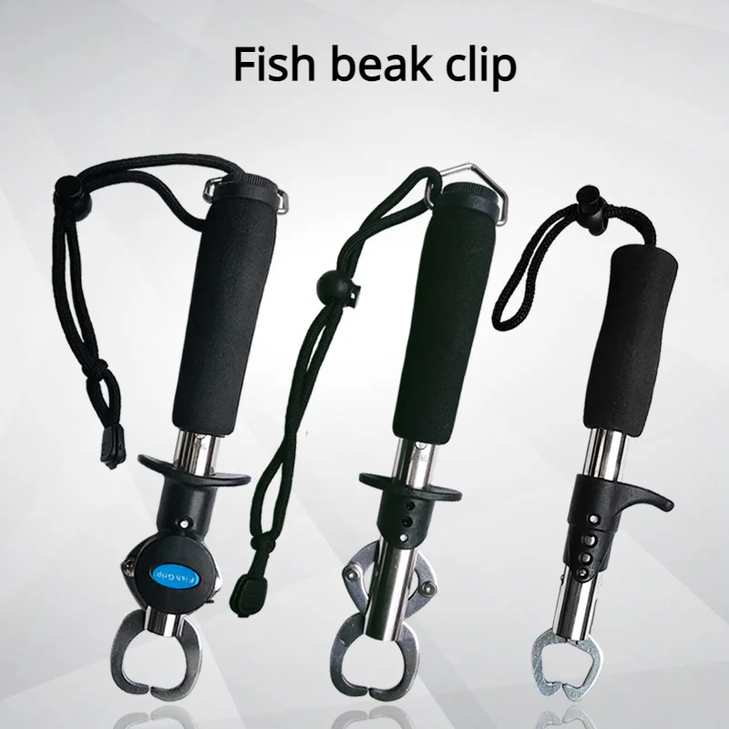 Fish Control Device with Weighing Path Fish Gripper Fishing Pliers Grip Set Fishing Tackle Hook Locking Device Tools