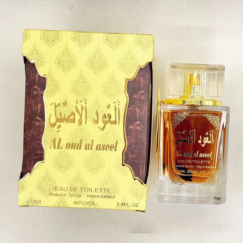 2023 Nuovo profumo caldo AL OUD AL ASEEL Profumo maschile arabo Medio Oriente Africa 100ML Profumo di grande capacità_voghion.com