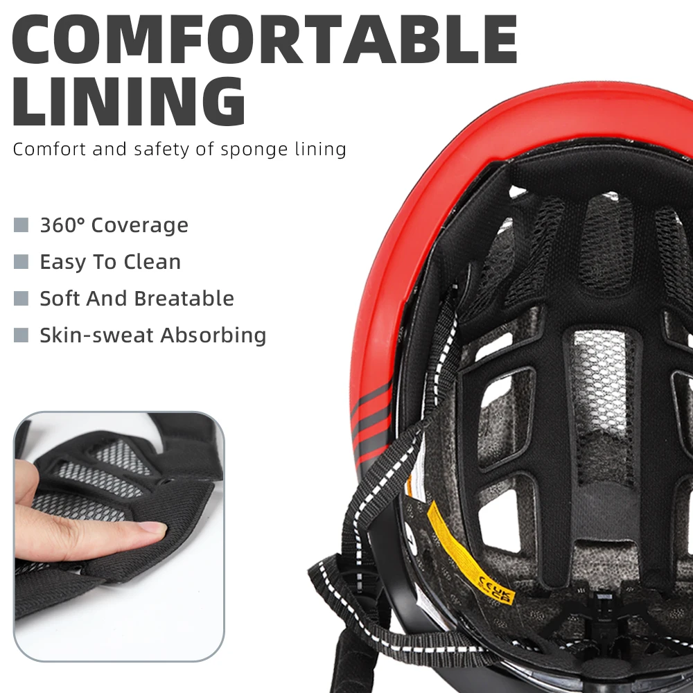 Casque Vélo,casque De Vélo De Montagne Pour Hommes Et Femmes, Avec