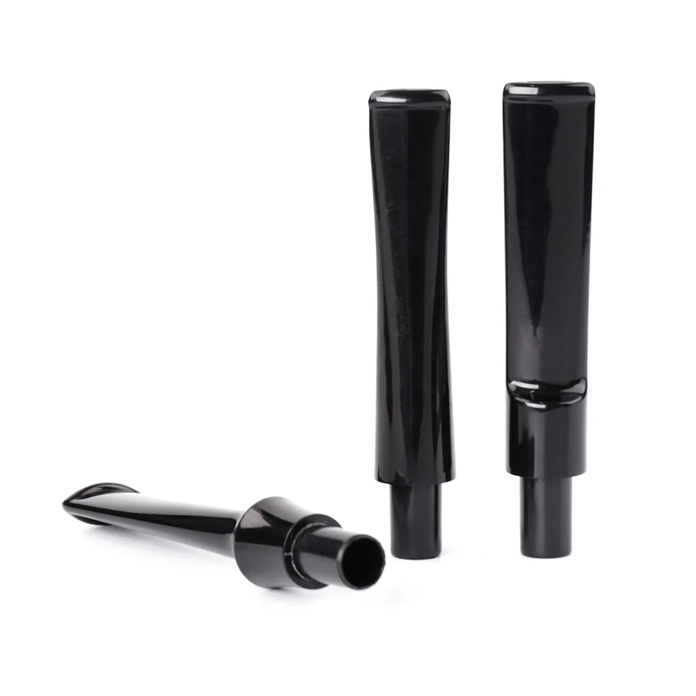 3-piece/set Tobacco pipe stem 9mm pipe channel Tenon outer diameter 10.3mm DIY tool Straight handle acrylic stem smoking accessories tobacco pipe tobacco smoking accessories smoking pipe