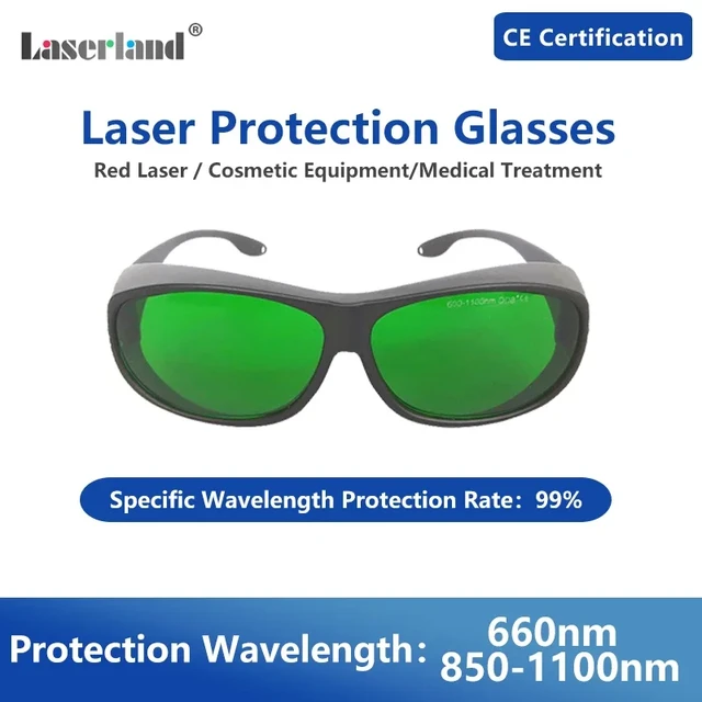 Gafas de seguridad láser 808NM 850 Protección ocular Gafas con