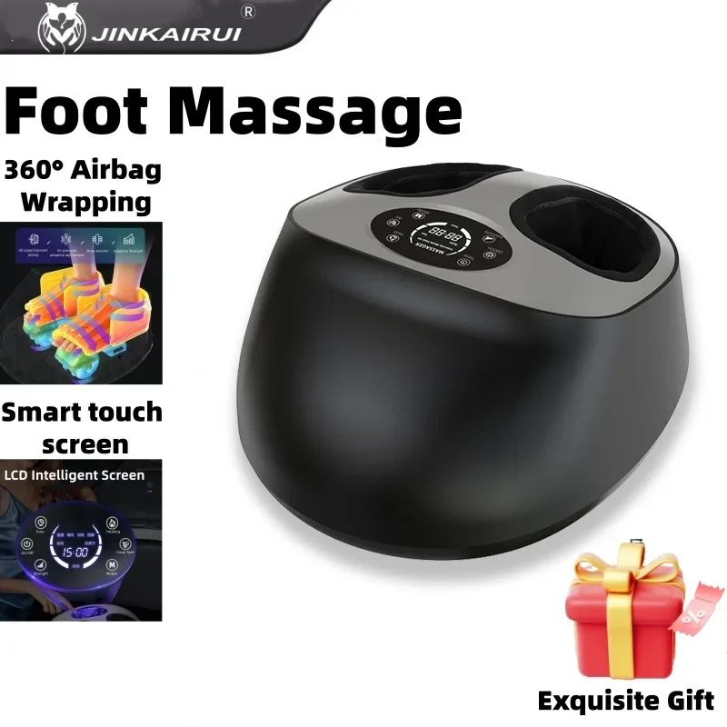Heated Pneumatic Foot Massager with Remote Control
