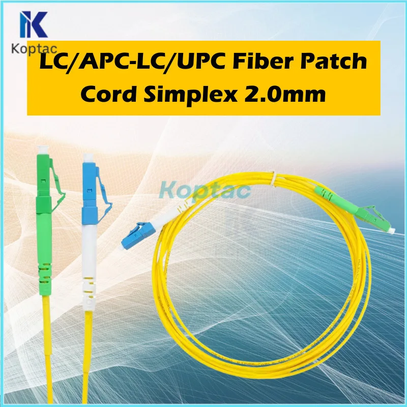 10PCS Simplex LC/APC-LC/UPC Fibra Optica Patch Cord 1M/2M/3M/5M/10M ...