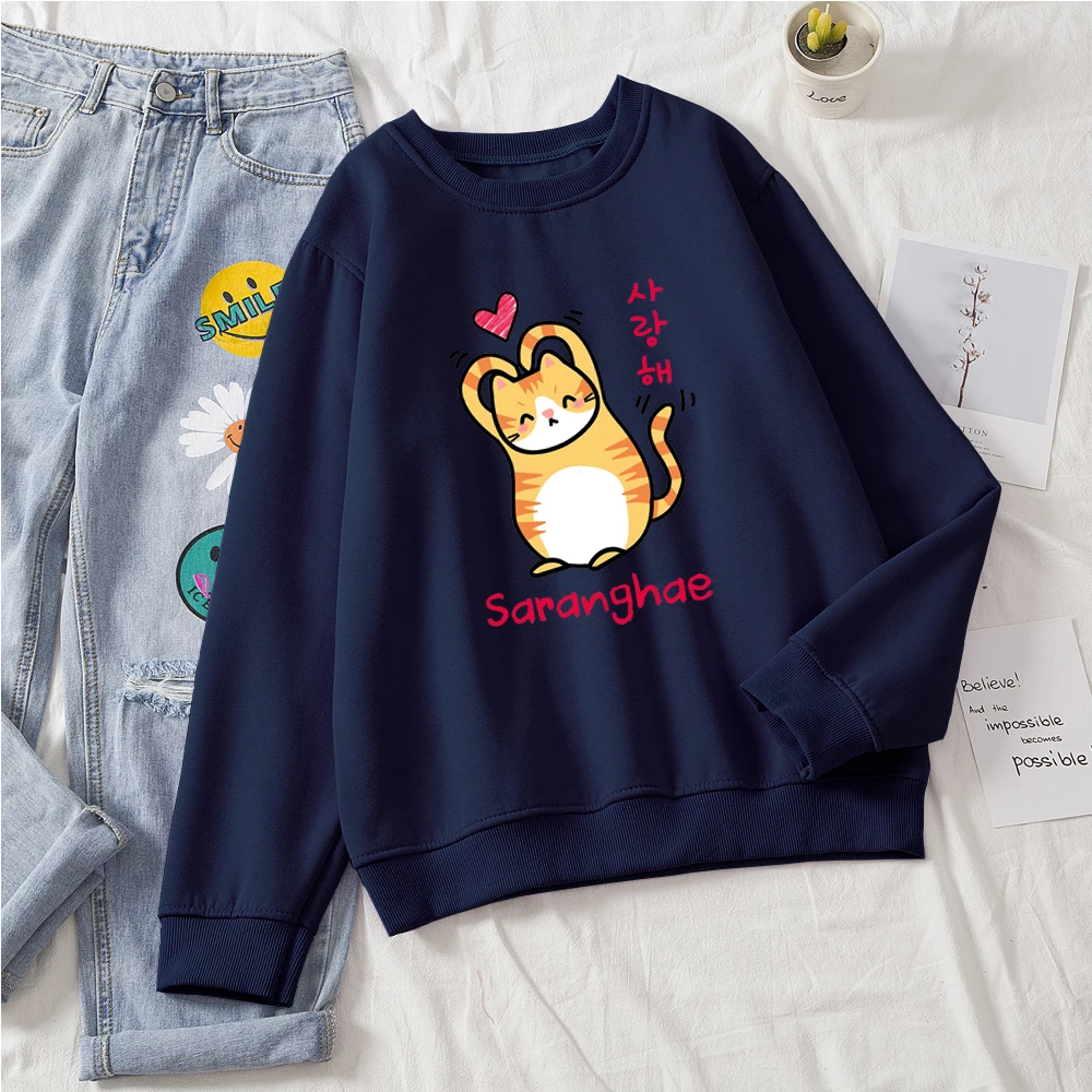 black korean kawaii cat sweatshirt kitty sweatshirt