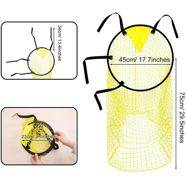 Football Training Shooting Target Net Soccer Practice Shot net Free Kick Practice Shooting Net Youth Soccer Training Equipment 6