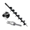 SDS-Plus to 1/2In Thread Garden Auger Drill Adapter Keyless Drill Chuck Adapter 6