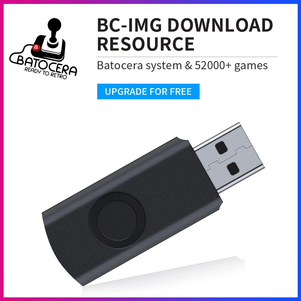 Batocera 35-IMG System Download Resource 52000+ Games 10000+3D Games with  80+ Emulators For PS3/PS2/PSP/SS/MAME for Hard Drive
