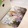 Floor Bath Mat for Hallway on the Floor Genshin Impact Outdoor House Entrance Mat Cute Rug Bedroom Carpet Home Accsessories Foot 2