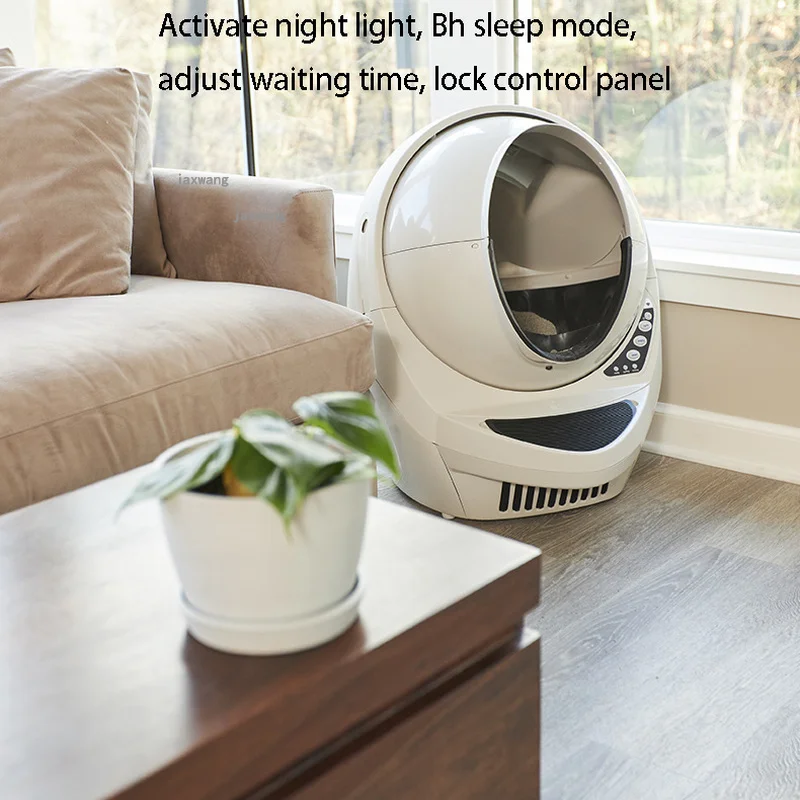 Automatic Cats Plastic Litter Box Deodorizing Electric Cat Training