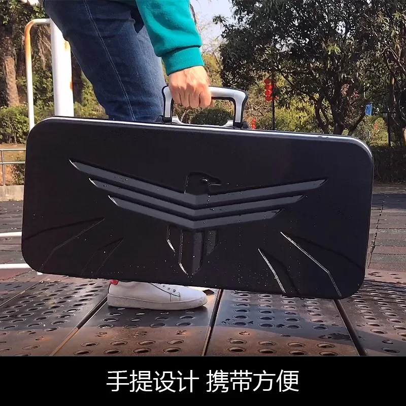 Hard Shell Suitcase Bag Beauty Hair Gun Box Hand Tear Sponge Fishing Gear Drone Tactical  ABS Storage Password Lock Toolbox Bags