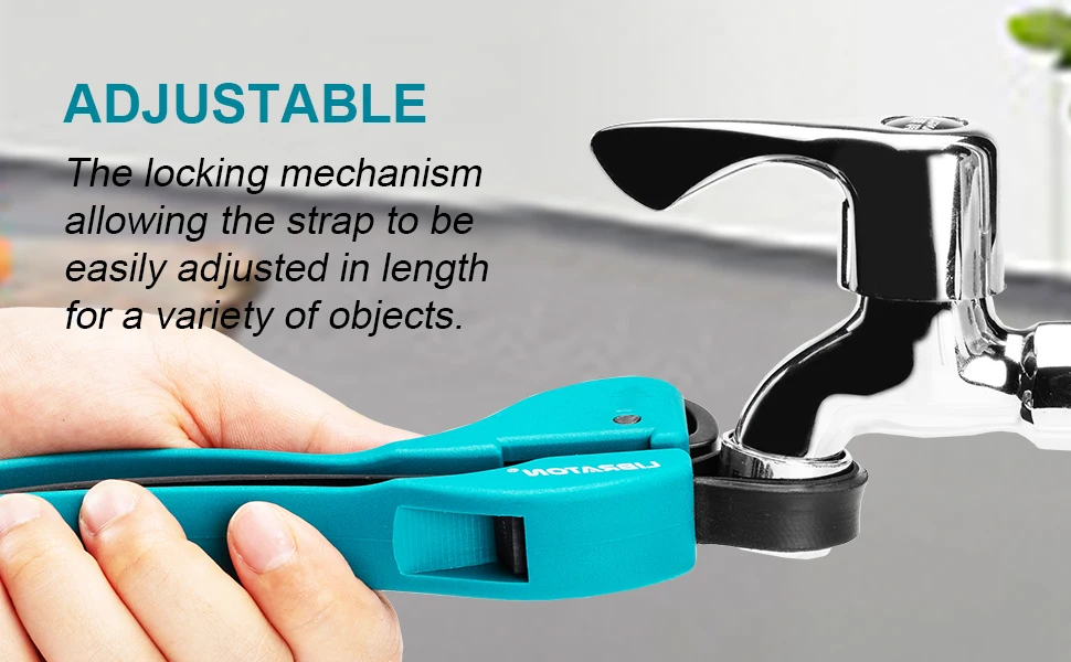 Description Picture 5 of itemLibraton 2Pcs Strap Wrench Set Universal Rubber Strap Wrench Oil Filter Strap Wrench Set Multifunctional Adjustable Wrench Tools